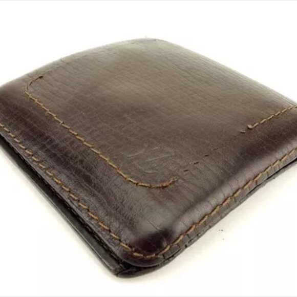 Louis Vuitton Bifold Brown leather Woman unisex Authentic Used - Picture 3 of 7